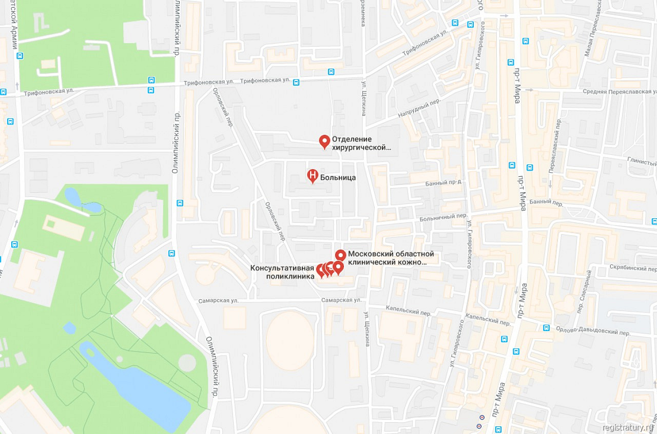 Схема проезда к больнице МОНИКИ в Москве — как добраться
